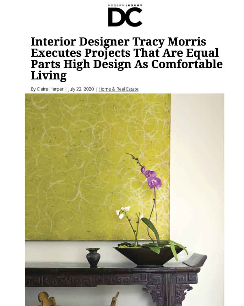 Tracy Morris Design - Modern Luxury