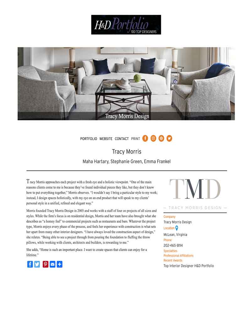 TMD - Tracy Morris Design