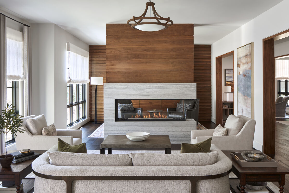 langley forest living room design