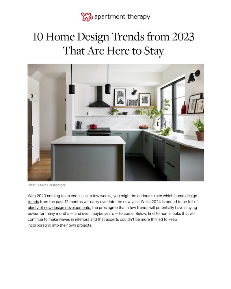 10 home design trends 2023