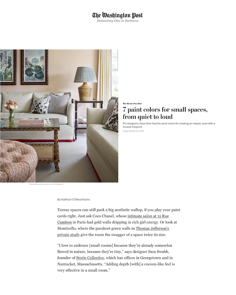 06.10.25 - The Washington Post - Tracy Morris Design - online